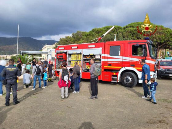 I VVF di Chiavari all'evento Protezione Civile in festa