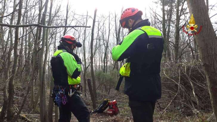 Finale Ligure, biker cade: soccorso con l’elicottero dai VVF