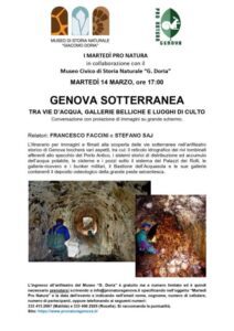 Genova sotterranea-Locandina