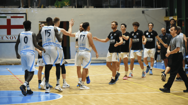 Sconfitta per la Pallacanestro Sestri in Serie B Interregionale