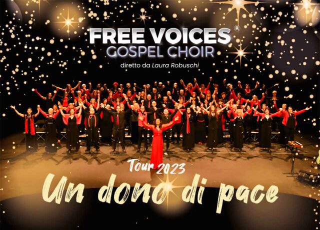 Varazze, Free Voices Gospel Choir sabato 30 alle 20,45 in piazza S. Ambrogio