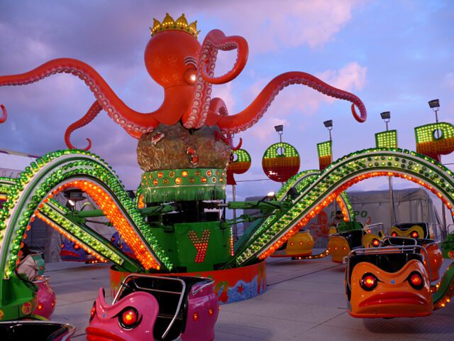 Ancora tre giorni di settimana di festa e allegria al luna park