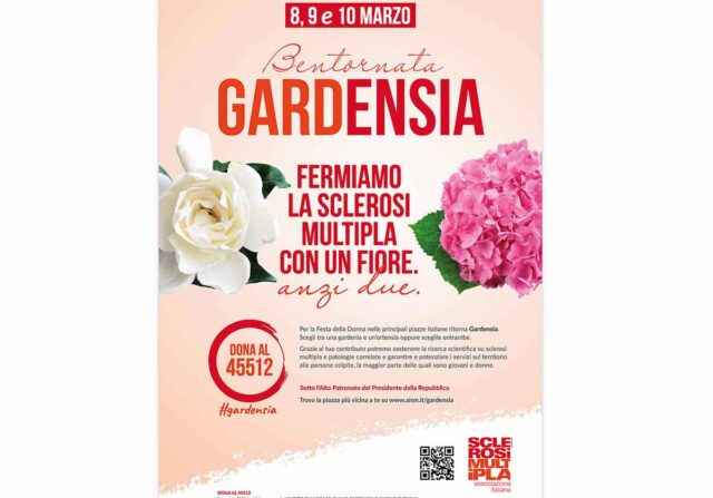 Bentornata Gardensia di AISM: l’evento contro la Sclerosi Multipla