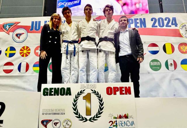 Ju Jitsu Genoa Open 2024: successo per la Lino Team