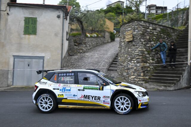 New Racing for Genova vola con Federico Gangi al Rally Valle Arroscia