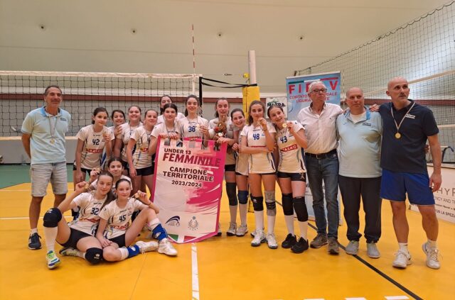 Pro Recco Pallavolo under 13 femminile campione territoriale