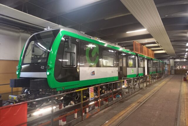 Amt, nuovo treno per la metropolitana di Genova