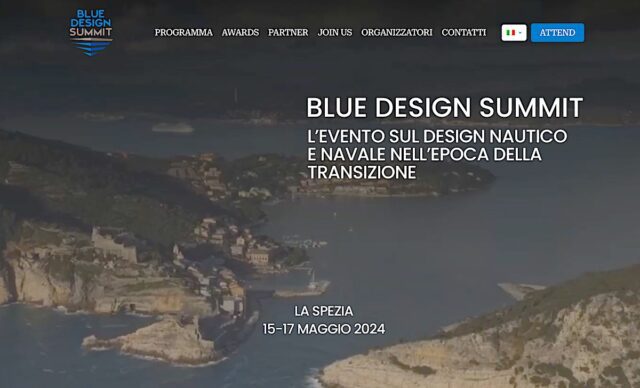 Blue Design Summit: al via oggi alla Spezia