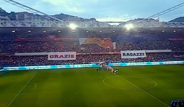 Genoa-Bologna 2-0: Thiago Motta saluta con l’amaro in bocca