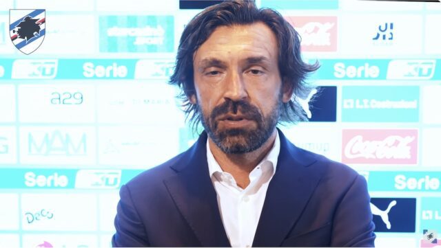 Sampdoria, Pirlo: Serata storta ma resta una stagione da ricordare