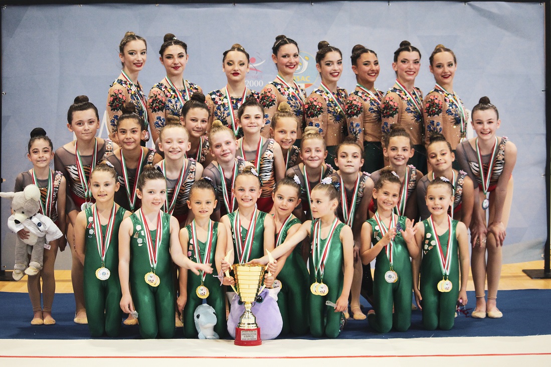 Pro Recco Tricolore è Campione d’Italia nella Ginnastica Estetica