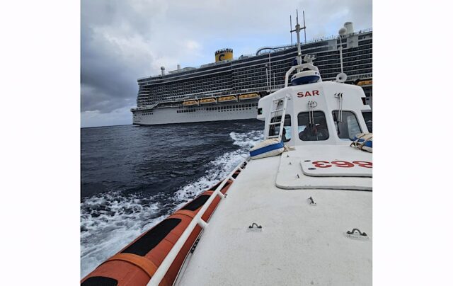 Turista si sente male su nave da crociera, soccorsa al largo di Savona