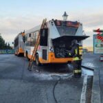 Principio d’incendio su bus Amt, fiamme spente dai VVF