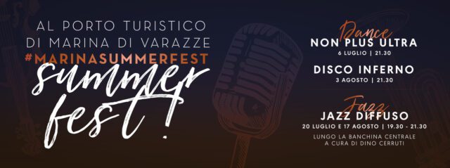 Marina di Varazze Fest, sabato sera il primo appuntamento