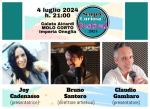 Sempre Curiosa Festival 2024-Joy Cadenasso,Bruno Santoro e Claudio Gambaro