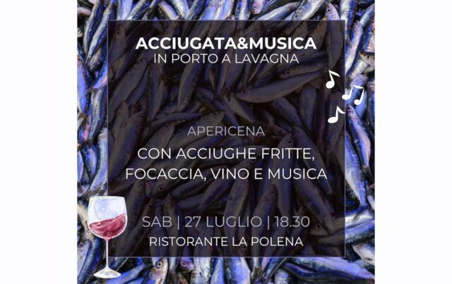 Eventi estivi a Lavagna: Acciugata & Musica in Porto