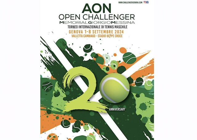 L’Aon Open Challenger - Memorial Giorgio Messina celebra 20 anni a Genova