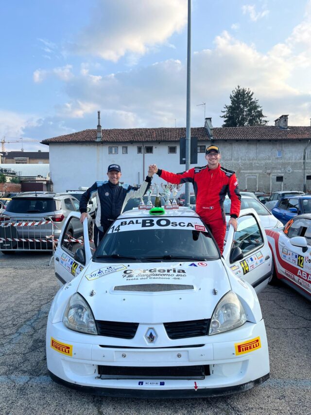 Lanterna Corse Rally Team, il gruppo genovese entra nella top ten