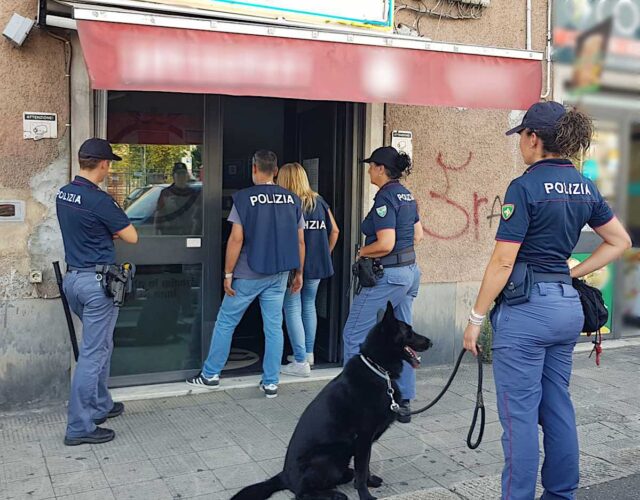 Controlli della Polizia nelle sale scommesse e VLT a San Fruttuoso e Marassi