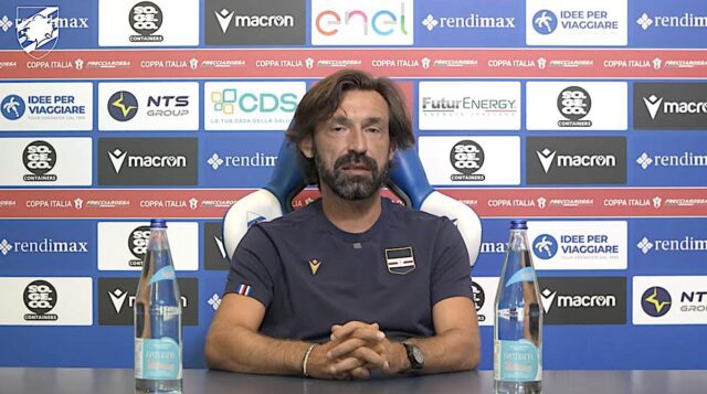 Pirlo esonerato dalla Samp