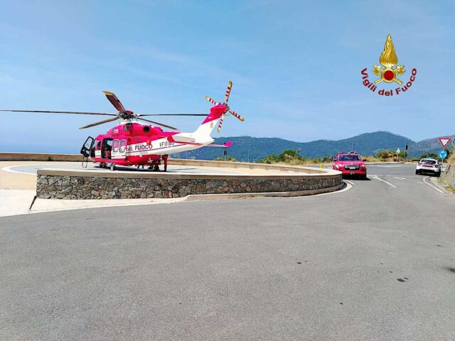 Centauro cade sulla strada di Monterosso: grave al San Martino