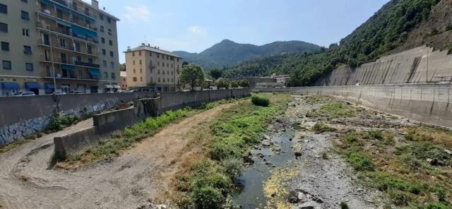 Pulizia nei torrenti Bisagno, Geirato, Chiaravagna, San Pietro e Marotto