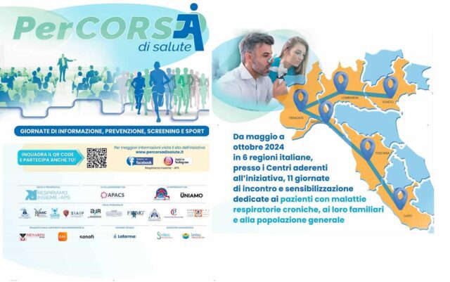 Sabato 14 settembre arriva a Genova la campagna PerCORSA di salute