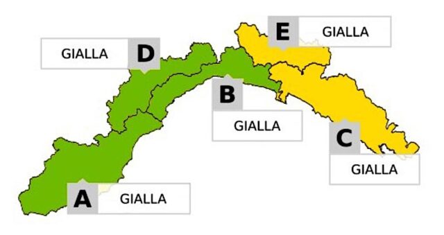 Allerta gialla idrologica sui bacini grandi di C ed E dalla 20:00 di oggi