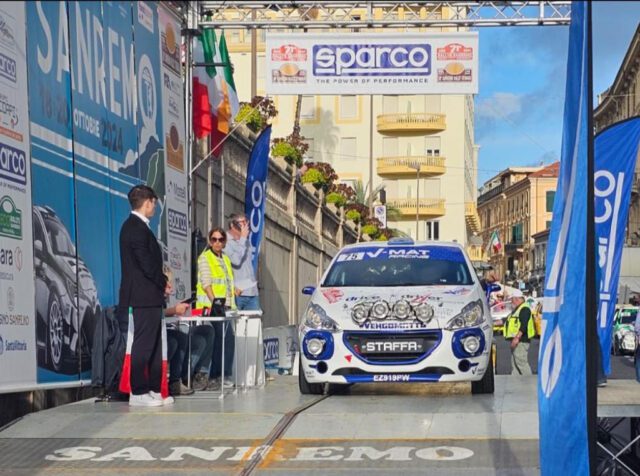 Rallye Sanremo amaro per Gianni Staffa Anassarette