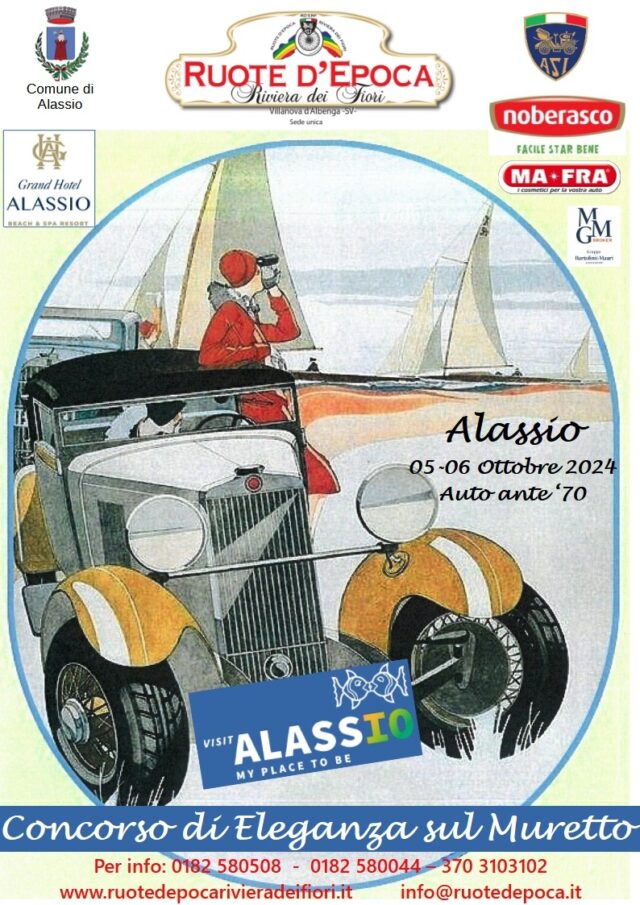 Ad Alassio un weekend dedicato alle autovetture ante ‘70