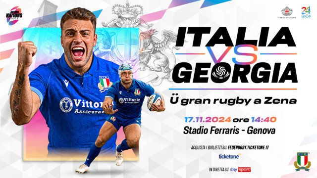 Al Ferraris il grande rugby il 17 novembre con Italia Georgia al Ferraris Grande attesa tra gli appassionati della palla ovale