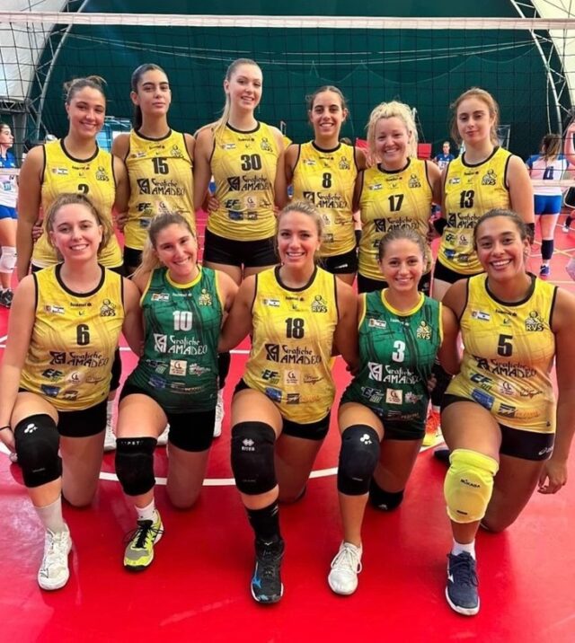 Campionato regionale femminile di serie C di pallavolo, prima vittoria del Riviera Volley Grafiche Amadeo-Oliflor 