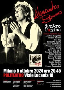 Dentro l'anima-Locandina serata ricordo per Alessandro Bono