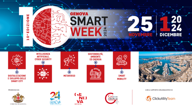 Torna Genova Smart Week 2024, è iniziato il conto alla rovescia verso la manifestazione promossa dal Comune di Genova