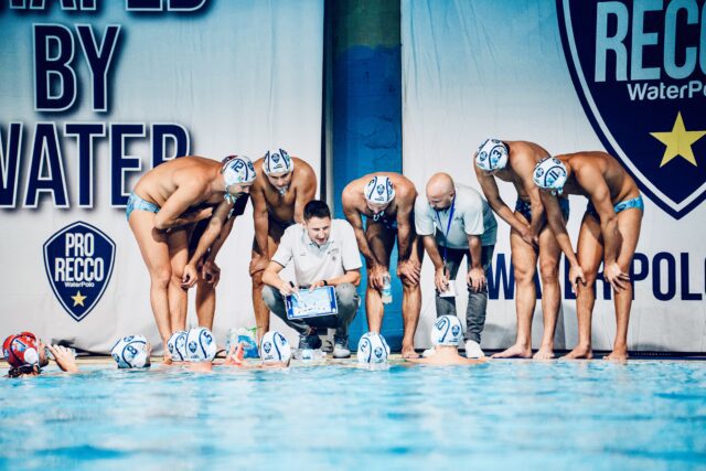 In vasca Serie A1, Pro Recco vs De Akker Bologna 14-5, la squadra genovese vince e convince alla prima di campionato