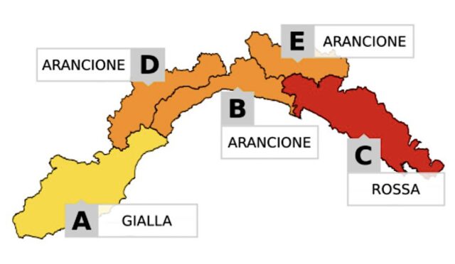 Maltempo, gli aggiornamenti dell’allerta meteo di oggi