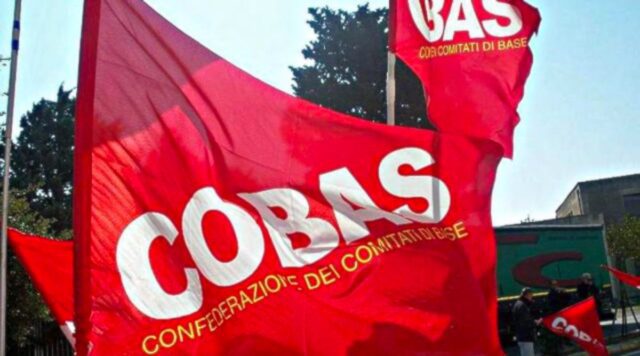 Cobas, venerdì 18 ottobre confermato sciopero nazionale