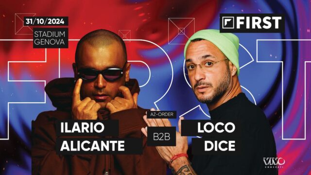 Ilario Alicante e Loco Dice il 31 ottobre allo Stadium Fiumara