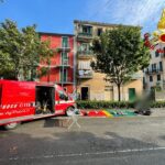 A fuoco quadri elettrici, evacuato stabile alla Spezia