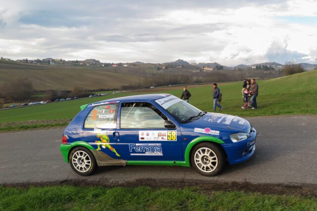 Davide Craviotto ritrova la 106 al Rally della Lanterna