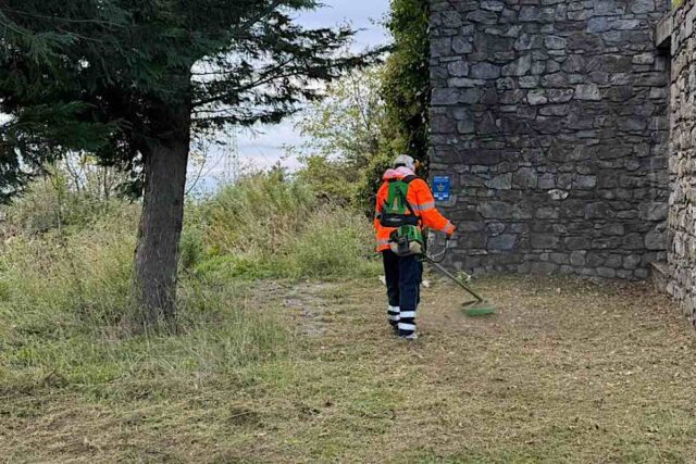 Alassio, Madonna della Guardia e i Volontari di Protezione Civile