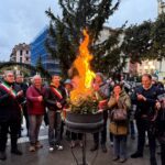 Recco, la storia del Confèugo e le luci dell’albero di Natale