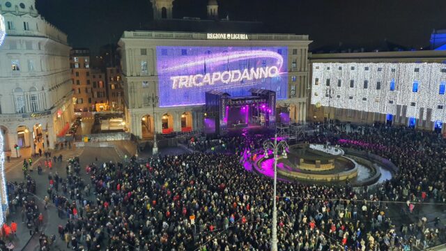 TriCapodanno 2024 a Genova, questa sera il gran finale