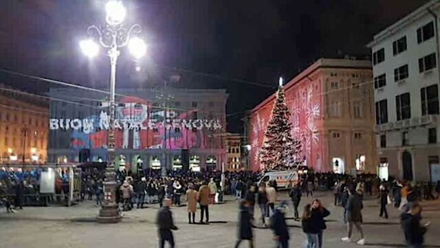 Luci di Natale: tra presepi, canti e l’accensione dell’albero a De Ferrari