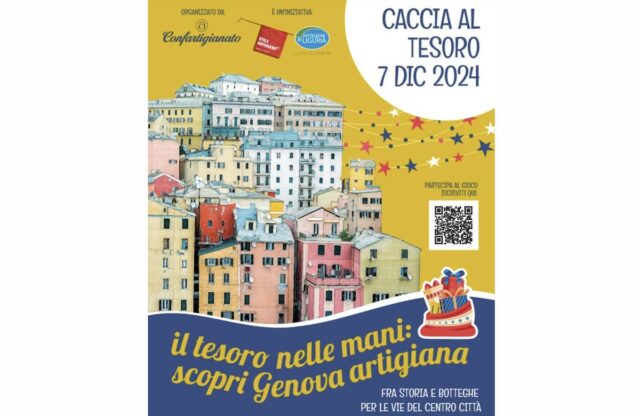 Caccia al tesoro a Genova: scopri l’artigianato il 7 dicembre 2024