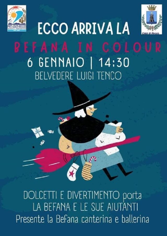 La Befana arriva a Recco: un evento magico per grandi e piccini