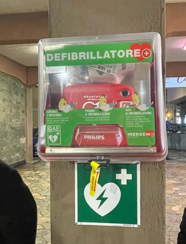 Recco: relazioni in Regione e defibrillatore in passeggiata