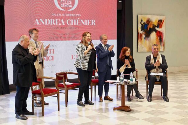 Donato Renzetti torna al Teatro Carlo Felice con Andrea Chénier