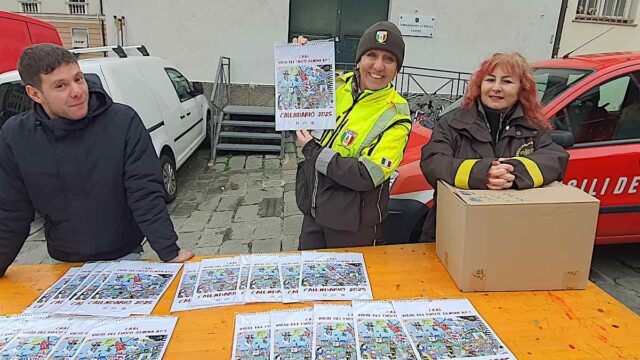 Calendario 2025 del CRAL Vigili del Fuoco: solidarietà e impegno sociale