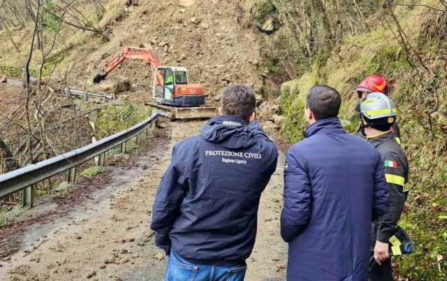 Frana Davagna, Giampedrone: Questa sera pronto passaggio pedonale